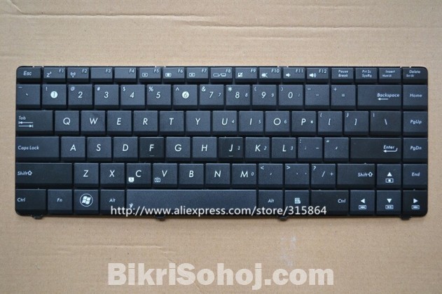 New Replacement for ASUS N43S Laptop Keyboard